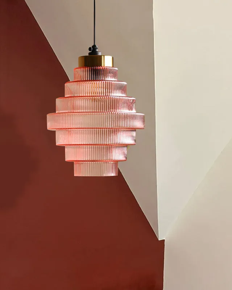 LumiTier | Tiered Glass Pendant Light