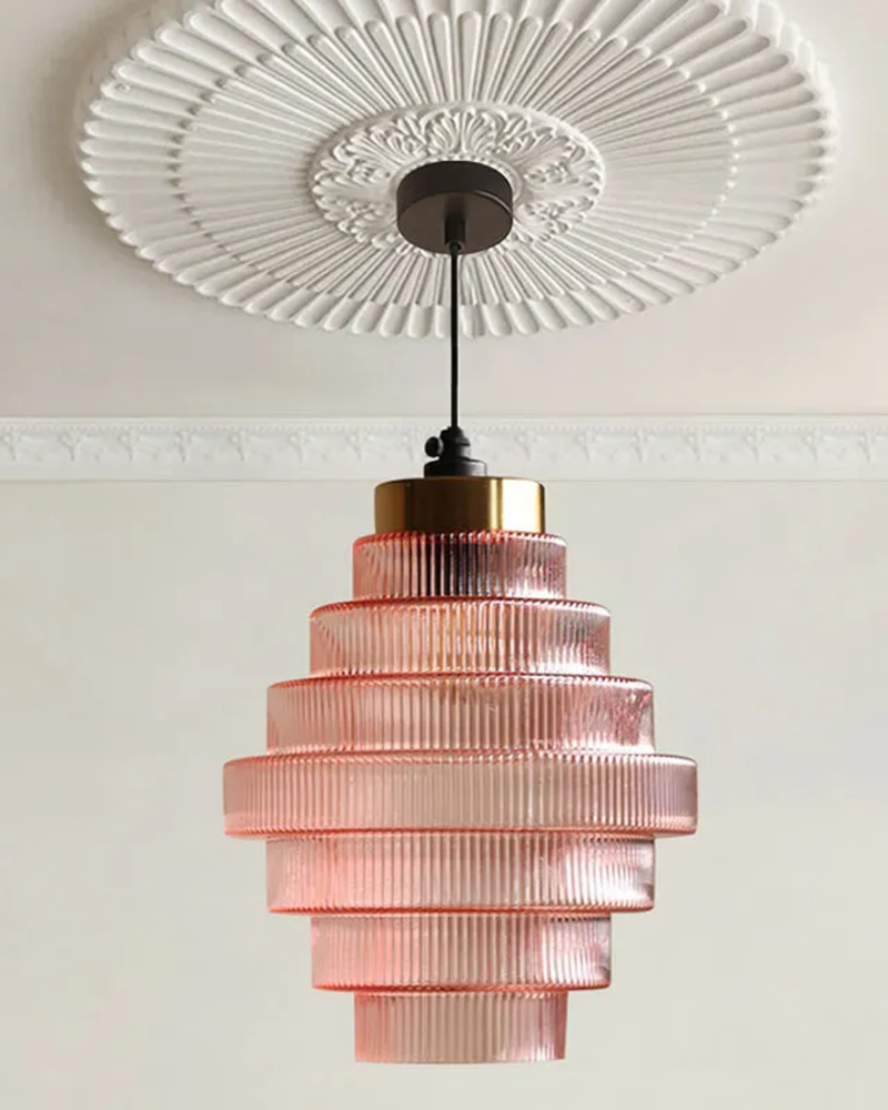 LumiTier | Tiered Glass Pendant Light
