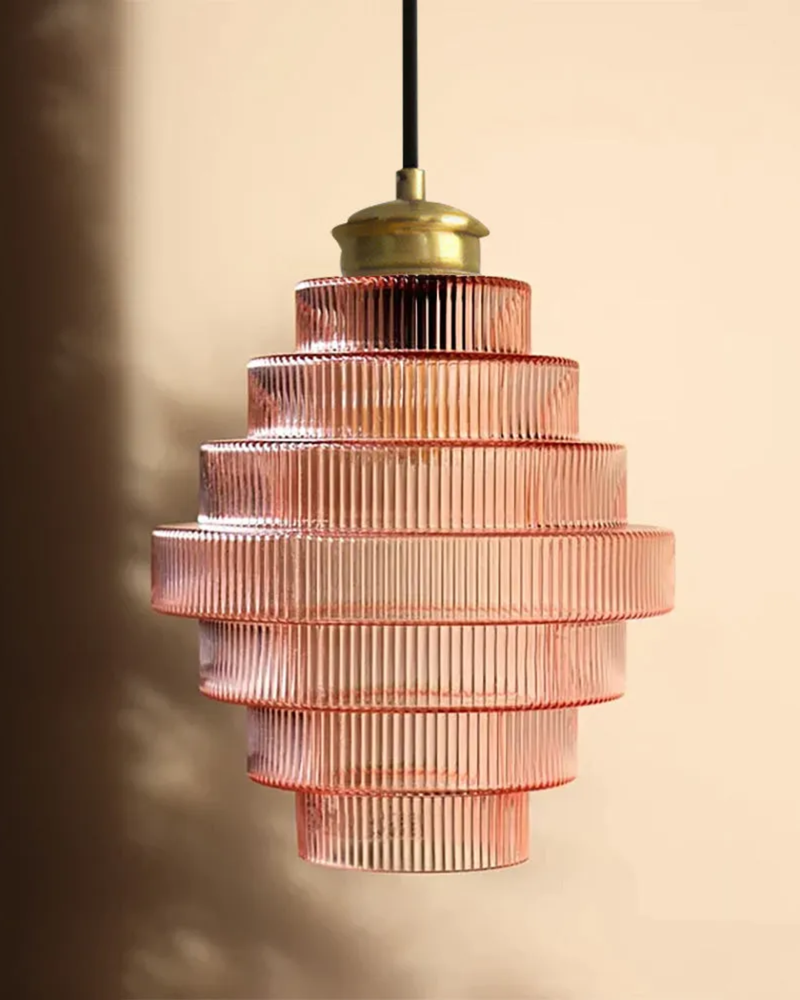 LumiTier | Tiered Glass Pendant Light