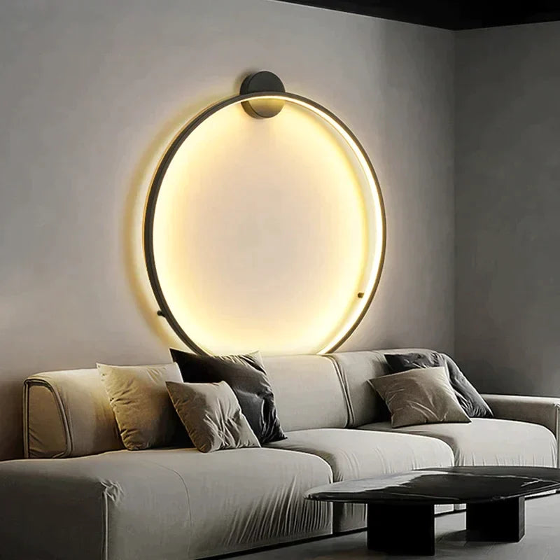 Lumiring - minimalist round wall lamp 0