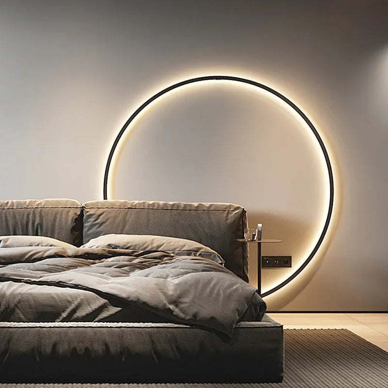 Lumiring - minimalist round wall lamp 1