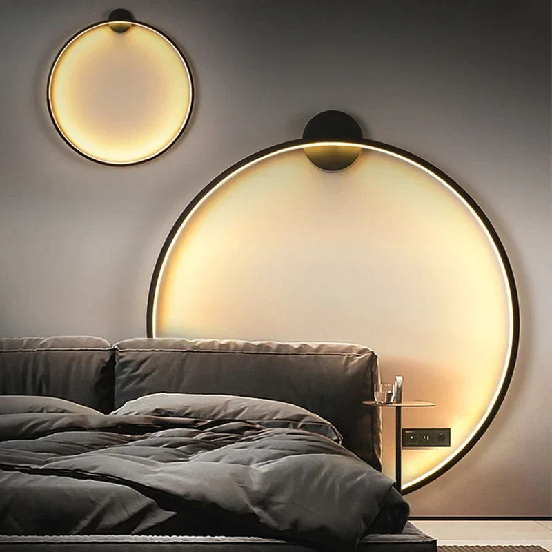 Lumiring - minimalist round wall lamp 2