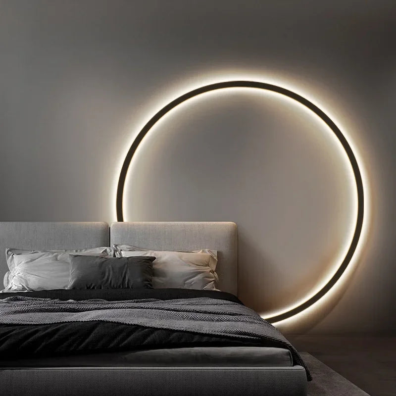 Lumiring - minimalist round wall lamp 3