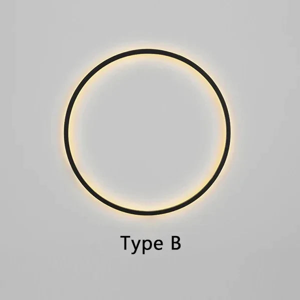 Lumiring - minimalist round wall lamp 6