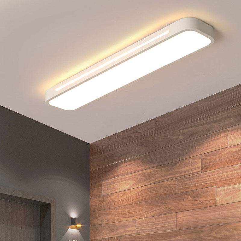 Modern Nordic Minimalist Long LED Ceiling Lighting 10