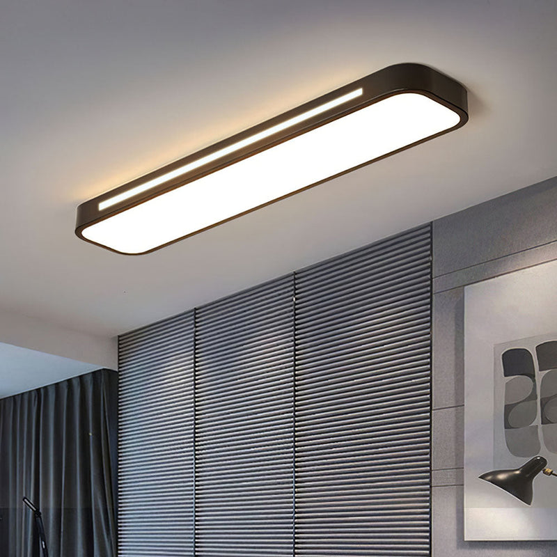 Modern Nordic Minimalist Long LED Ceiling Lighting 14