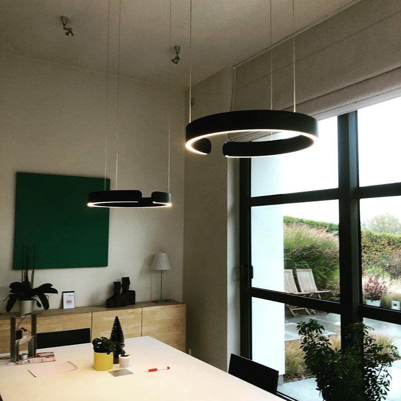 Modern circular LED pendant lamp 3