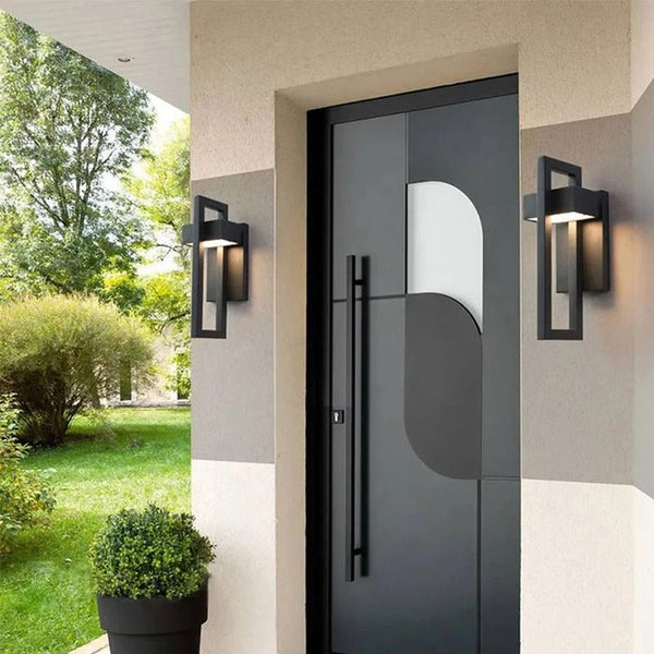 Modern wall lamp outside 2