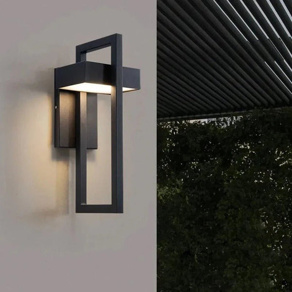 Modern wall lamp outside 3