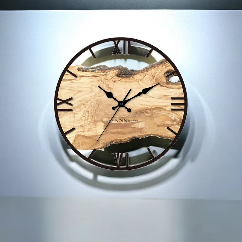 Wall Clock | Modern Transparent Design for Stylish Home Decor-6