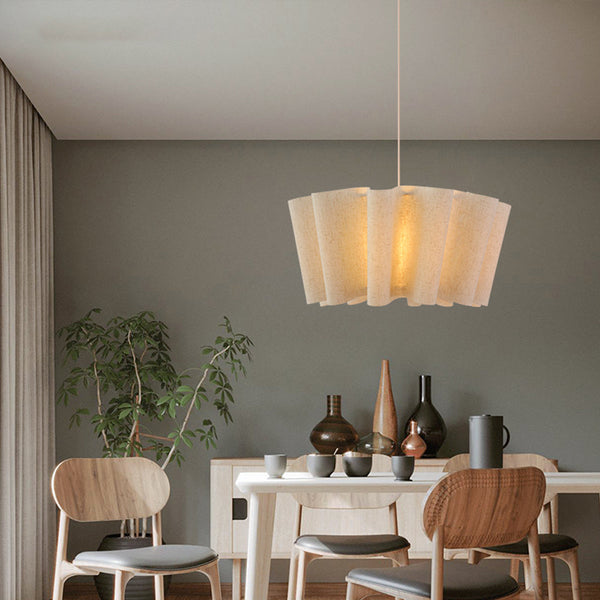 Nordic Fabric Pleated Pendant Lights 1