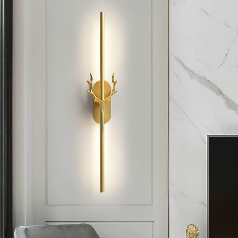 LumiAntler – Sleek Antler-Inspired LED Wall Sconce for Modern Luxury Interiors