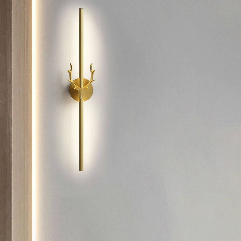 LumiAntler – Sleek Antler-Inspired LED Wall Sconce for Modern Luxury Interiors