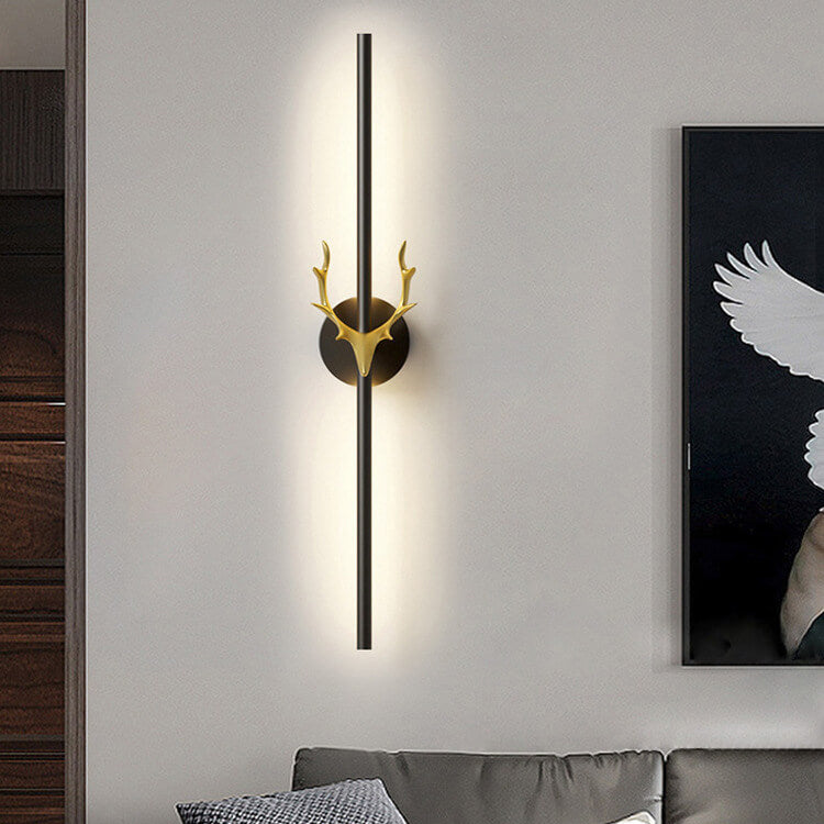LumiAntler – Sleek Antler-Inspired LED Wall Sconce for Modern Luxury Interiors