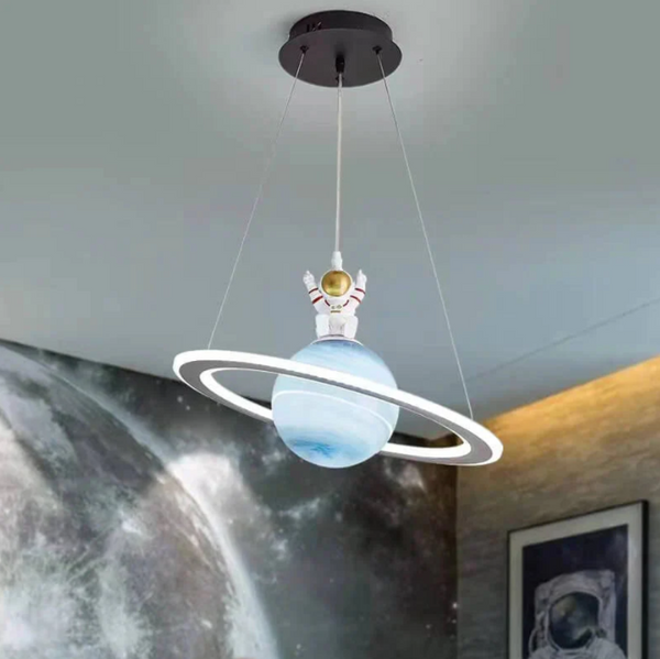 Pendant Light Astronaut Design Energy-Efficient LED for Kids Room-4