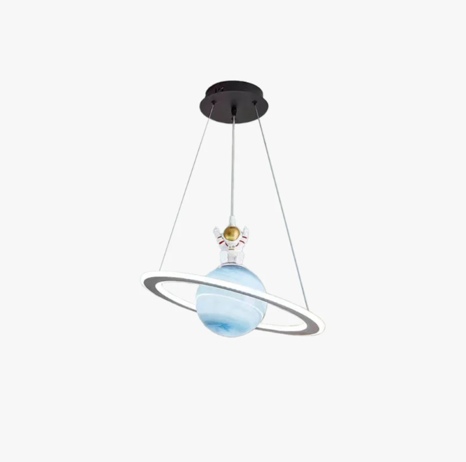 Pendant Light Astronaut Design Energy-Efficient LED for Kids Room-2