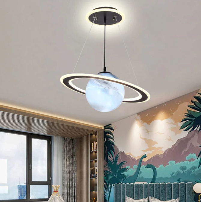 Variant image for Pendant Light Astronaut Design Energy-Efficient LED for Kids Room-1