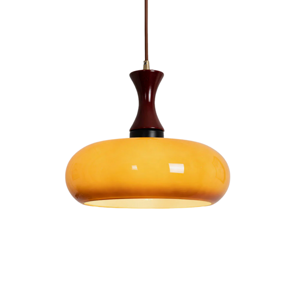 Glass Pendant Light | Vintage Style for Warm Ambience