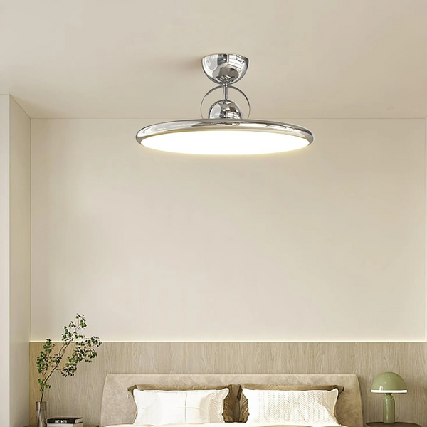 Modern LED Ceiling Light for Bedroom or Kitchen | Acrylic and Metal Finish