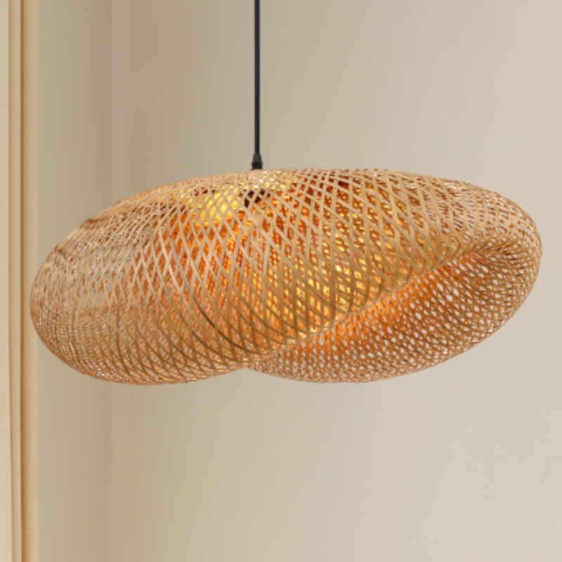 Pendant Light | Vintage Bamboo Ceiling Light