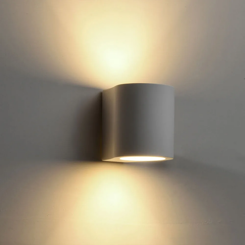 NeoBall | Gypsum Cylinder Wall Sconce Lamp
