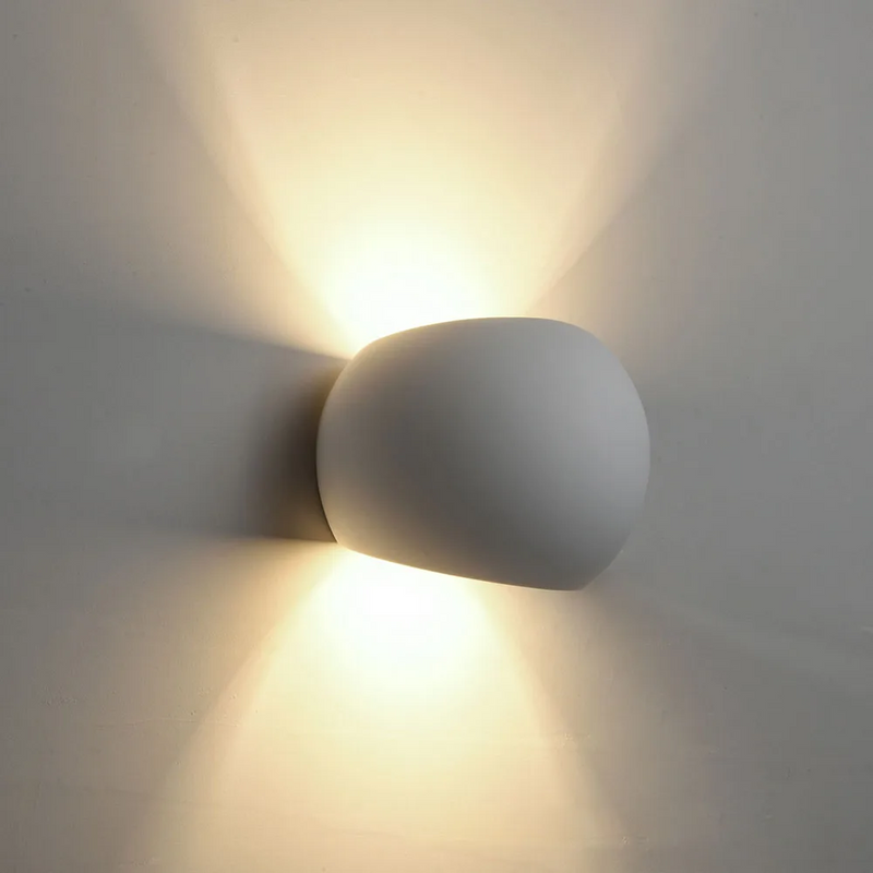 NeoBall | Gypsum Cylinder Wall Sconce Lamp