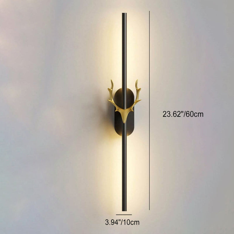 LumiAntler – Sleek Antler-Inspired LED Wall Sconce for Modern Luxury Interiors