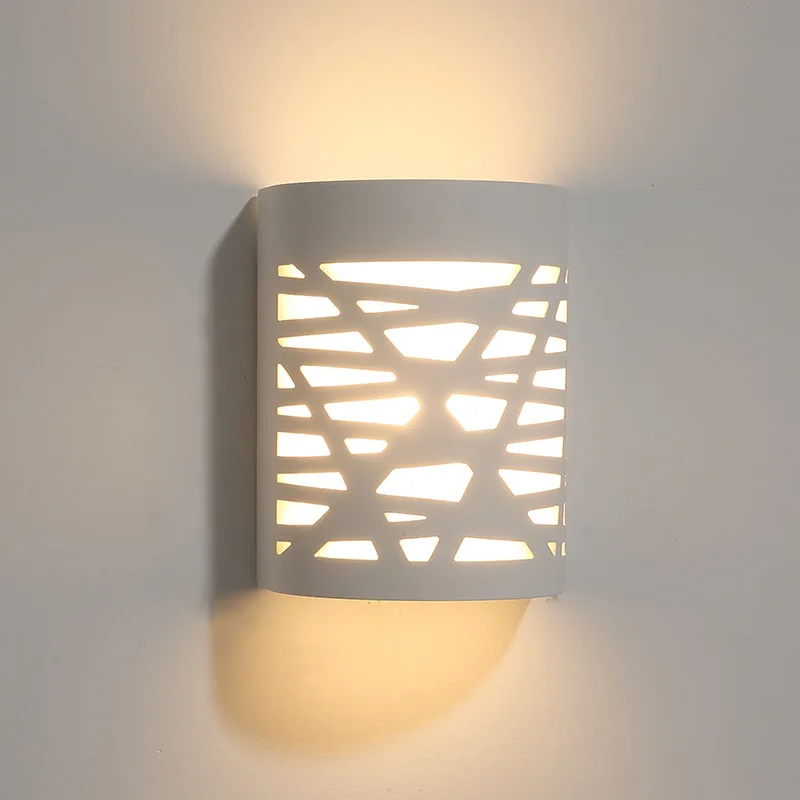 NeoBall | Gypsum Cylinder Wall Sconce Lamp