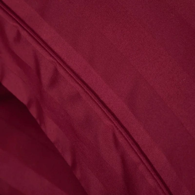 Velvino | Egyptian Cotton Duvet Cover Set – Luxurious Wine Elegance