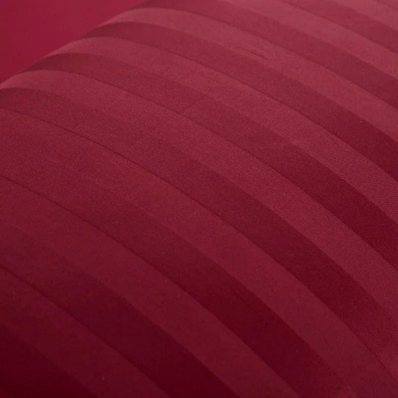 Velvino | Egyptian Cotton Duvet Cover Set – Luxurious Wine Elegance