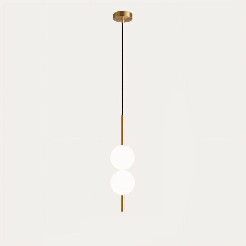 Variant image for Pendant Light Glass Globe LED Modern Adjustable Height Lighting-9