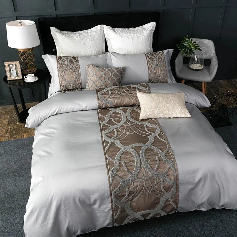 Velastia  Egyptian Cotton Duvet Cover Set