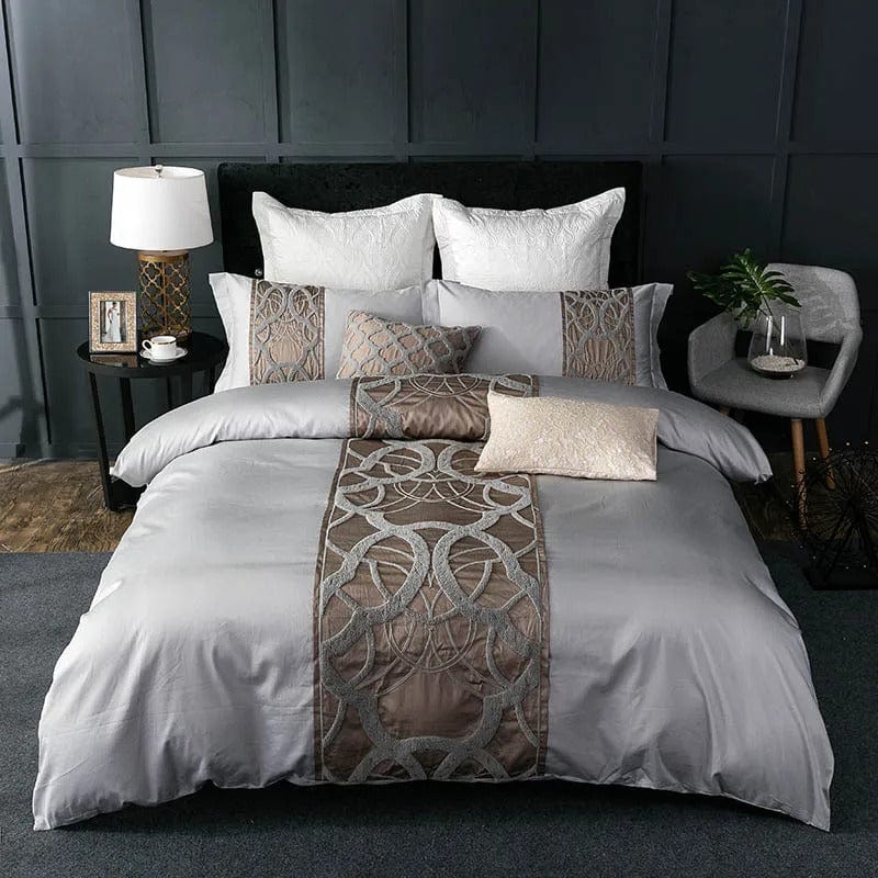 Velastia  Egyptian Cotton Duvet Cover Set