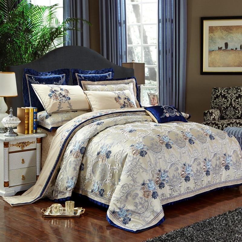 Orivana | Oriental Jacquard Luxury Bedding Set – 600 TC Elegance & Comfort