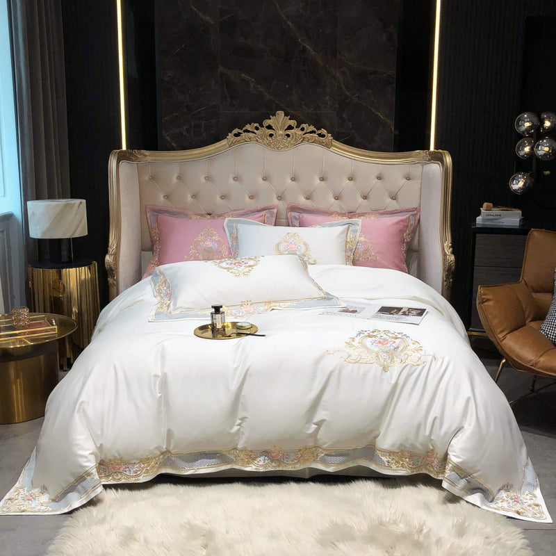 Majestique | Egyptian Cotton Duvet Cover Set – 1000 TC Royal Elegance