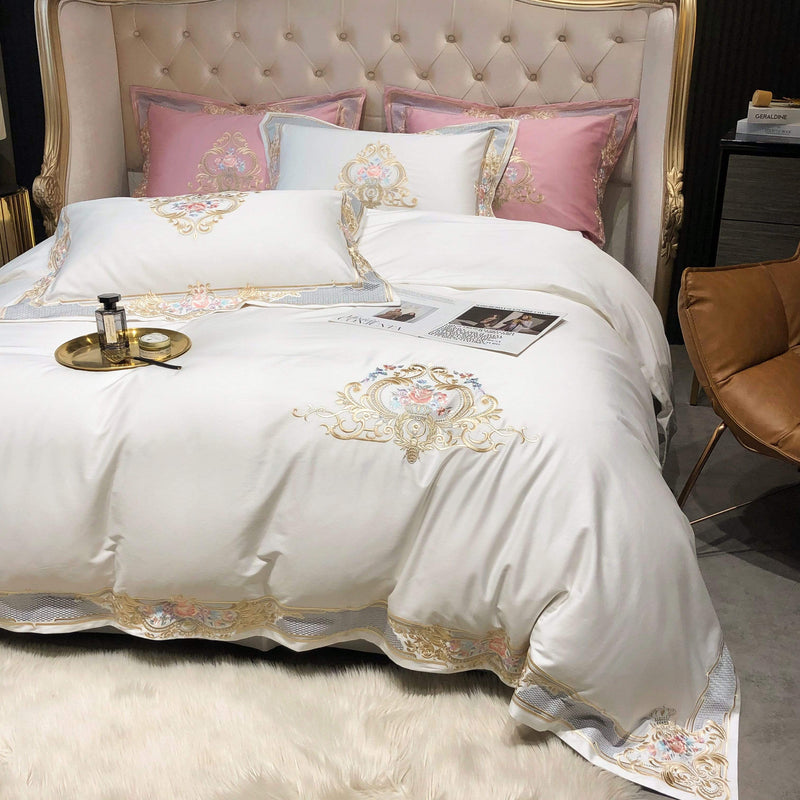 Majestique | Egyptian Cotton Duvet Cover Set – 1000 TC Royal Elegance