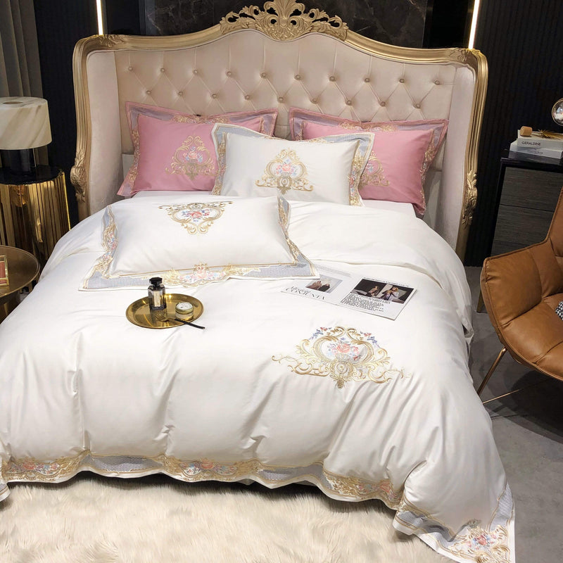 Majestique | Egyptian Cotton Duvet Cover Set – 1000 TC Royal Elegance