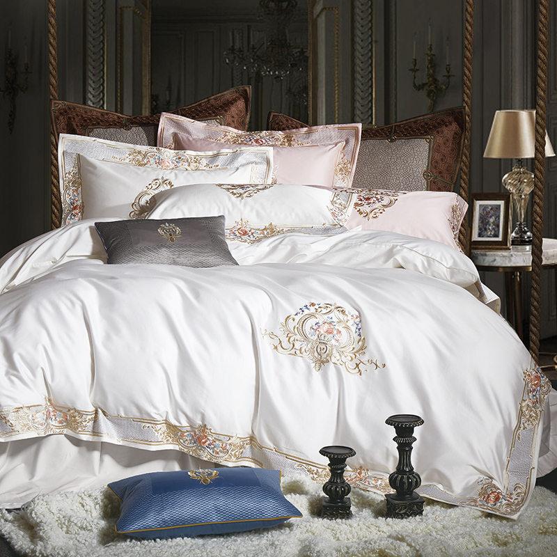 Majestique | Egyptian Cotton Duvet Cover Set – 1000 TC Royal Elegance