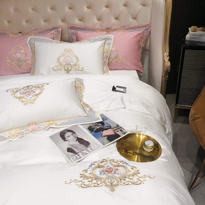 Majestique | Egyptian Cotton Duvet Cover Set – 1000 TC Royal Elegance