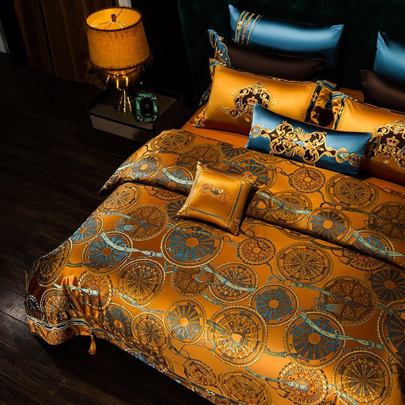 Marakesh | Egyptian Cotton Duvet Cover Set – 600 TC Bohemian Elegance