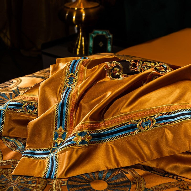 Marakesh | Egyptian Cotton Duvet Cover Set – 600 TC Bohemian Elegance