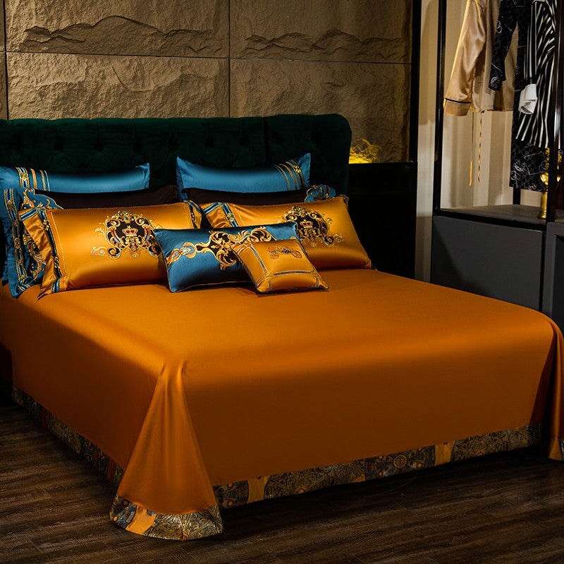 Marakesh | Egyptian Cotton Duvet Cover Set – 600 TC Bohemian Elegance