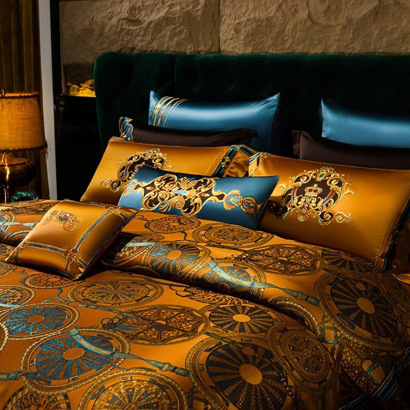 Marakesh | Egyptian Cotton Duvet Cover Set – 600 TC Bohemian Elegance