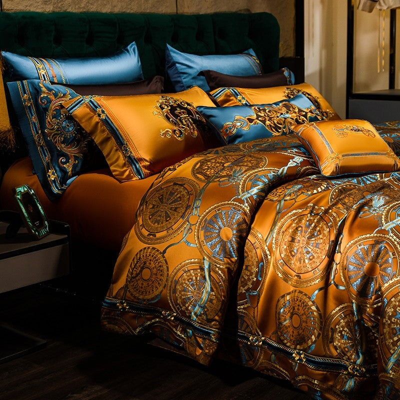 Marakesh | Egyptian Cotton Duvet Cover Set – 600 TC Bohemian Elegance