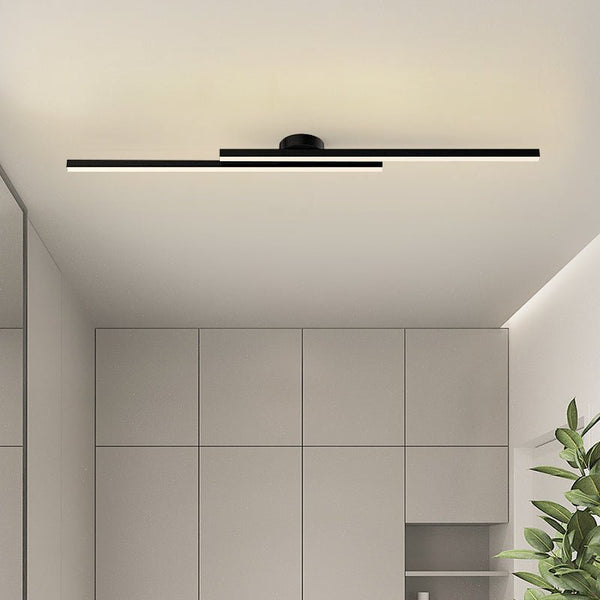 Flush Mount Ceiling Light Fixture with Adjustable LED Color Temperature for Modern Decor 1