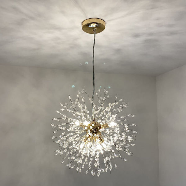 Chandelier | Modern Sputnik 8-Light Design with Adjustable Cables 4