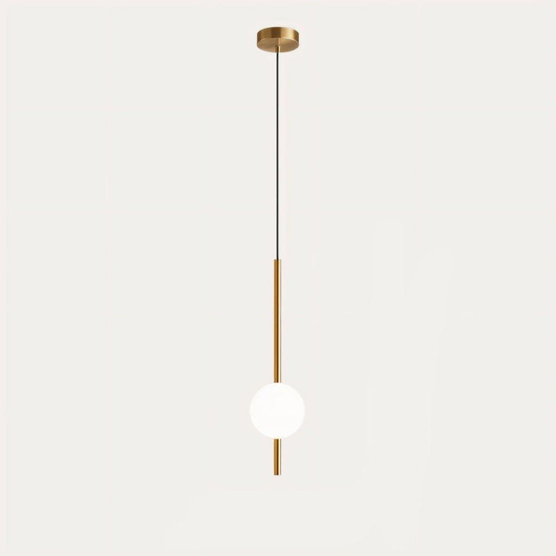Variant image for Pendant Light Glass Globe LED Modern Adjustable Height Lighting-7